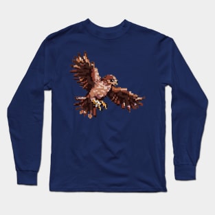 An eagle spreads its wings Long Sleeve T-Shirt